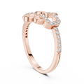 Elowen Interlace Round Diamond Ring