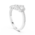 Elowen Interlace Round Diamond Ring