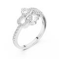 Elowen Interlace Round Diamond Ring