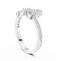 Elowen Vine Round Diamond Ring