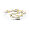 Celestine Cascade Diamond Ring