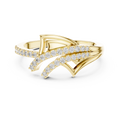 Aurelia Flow Round Diamond Ring