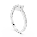 Aurevienne Geometric Diamond Ring