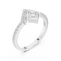 Aurevienne Geometric Diamond Ring