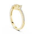 Aurevienne Geometric Diamond Ring