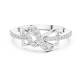 Aurevienne Interwoven Diamond Ring