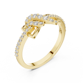 Aurevienne Interwoven Diamond Ring