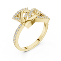 Seravienne Interwoven Diamond Ring