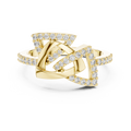Seravienne Interwoven Diamond Ring