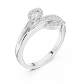 Valerienne Flowing Leaf Diamond Ring