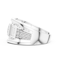 Elarienne Openwork Pavé Round Diamond Ring