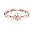Avelisse Floral Trio Diamond Ring