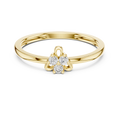Avelisse Floral Trio Diamond Ring