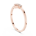 Virellia Diamond-Frame Diamond Ring