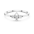 Virellia Diamond-Frame Diamond Ring