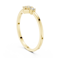 Virellia Diamond-Frame Diamond Ring