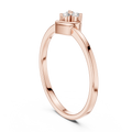 Averielle Three-Stone Diamond Ring