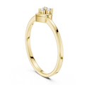 Averielle Three-Stone Diamond Ring
