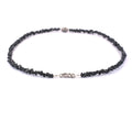 Certified  4 mm Black Rough Diamond Beads Necklace with Bracelet & Earrings Set! Amazing Collection & Gift for Someone Special. Certified! Free Diamond Studs. - ZeeDiamonds