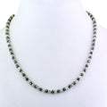 Black & White Diamonds Necklace-18 inches-Gold Clasp.AAA.Earth Mined. - ZeeDiamonds