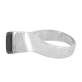 3 Ct, AAA Certified Black Diamond Solitaire Men's Ring - ZeeDiamonds