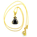 4.75 Ct Black Diamond Designer Pendant with Accents, AAA Certified - ZeeDiamonds