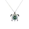 4.3 Certified Gorgeous Blue Diamond Unisex Tortoise Pendant - ZeeDiamonds