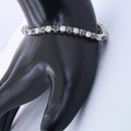 11.4 Cts Black Diamond Beads & Zircon Diamond Beautiful Bracelet For Unisex - ZeeDiamonds