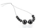 15 Cts Round Faceted 100% Certified Black Diamond Beads 10 Pcs Diamonds - ZeeDiamonds