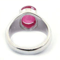 Certified Natural Certified Ruby Birthstone Gemstone Ring With Custom Size Option - ZeeDiamonds