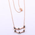 Capricorn Zodiac Sign, Black Diamond Pendant. - ZeeDiamonds
