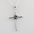 Certified Black Diamond Pendant in 925 Sterling Silver Beautiful Shine & Lustre! - ZeeDiamonds