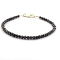 14 Cts Certified Black Diamond Bracelet- Great Sparkle - ZeeDiamonds
