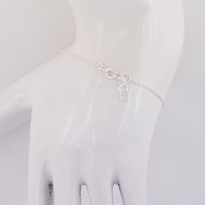 5 Carat Certified Black Diamond Chain Bracelet Beautiful Shine - ZeeDiamonds