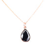 4.50 Ct Certified Black Diamond Solitaire Pendant In Bezel Setting. Very Elegant & Great Shine