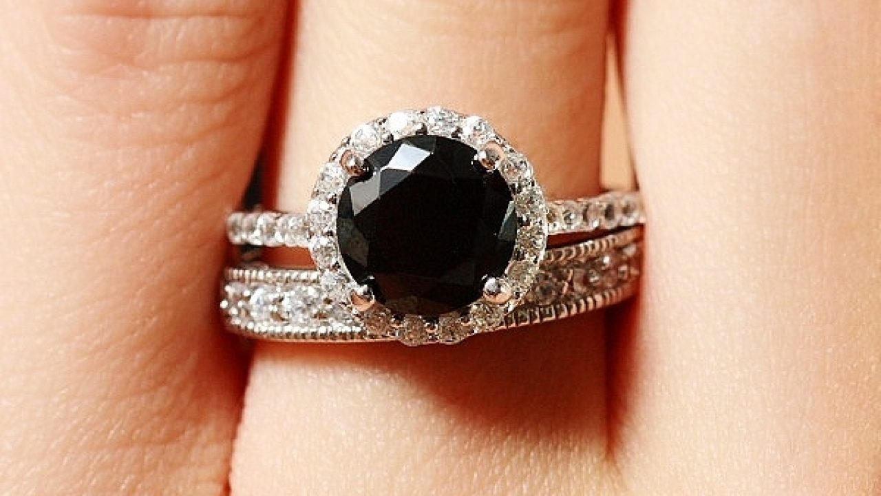 Celebrity Black Diamond Engagement Rings And Jewellery