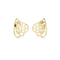 Aurelia Leaf-Inspired Diamond Earrings