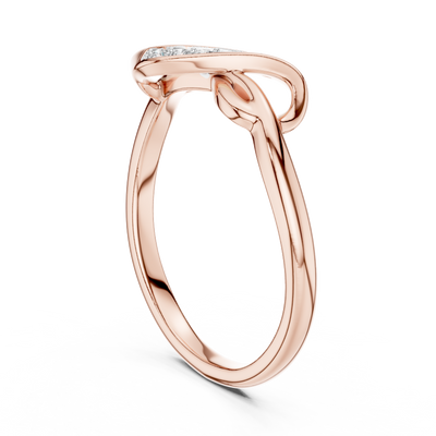 Elowen Twist  Diamond Ring