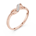 Elowen Twist  Diamond Ring