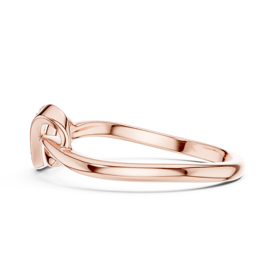 Elowen Twist  Diamond Ring