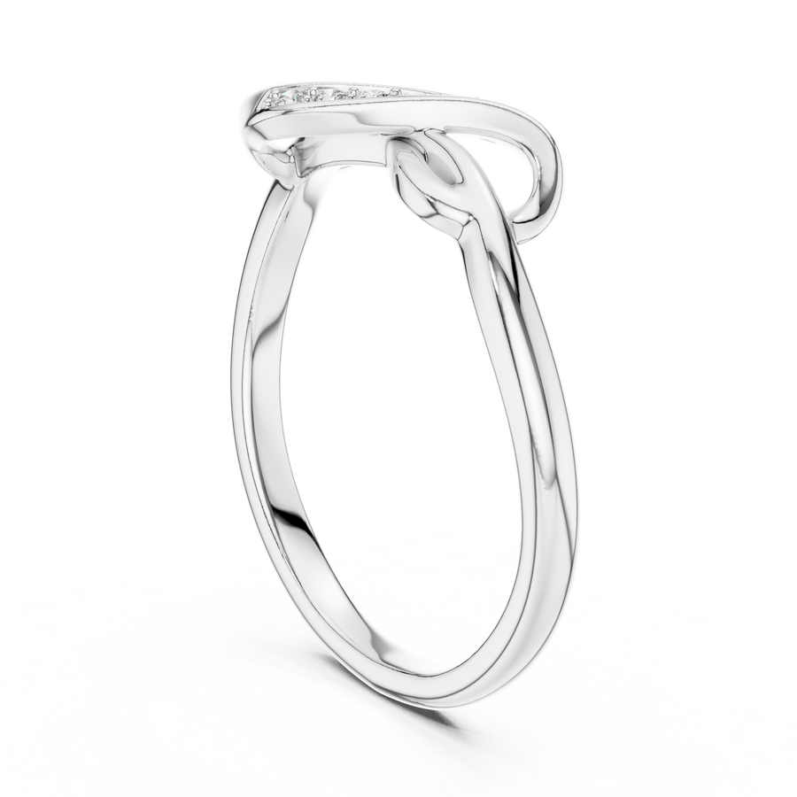 Elowen Twist  Diamond Ring