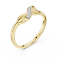 Elowen Twist  Diamond Ring