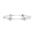 Celestine Floral Link  Diamond Bracelet