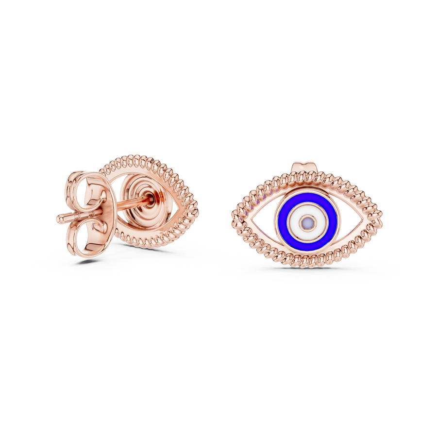Aurevia Concentric Eye Stud Earrings