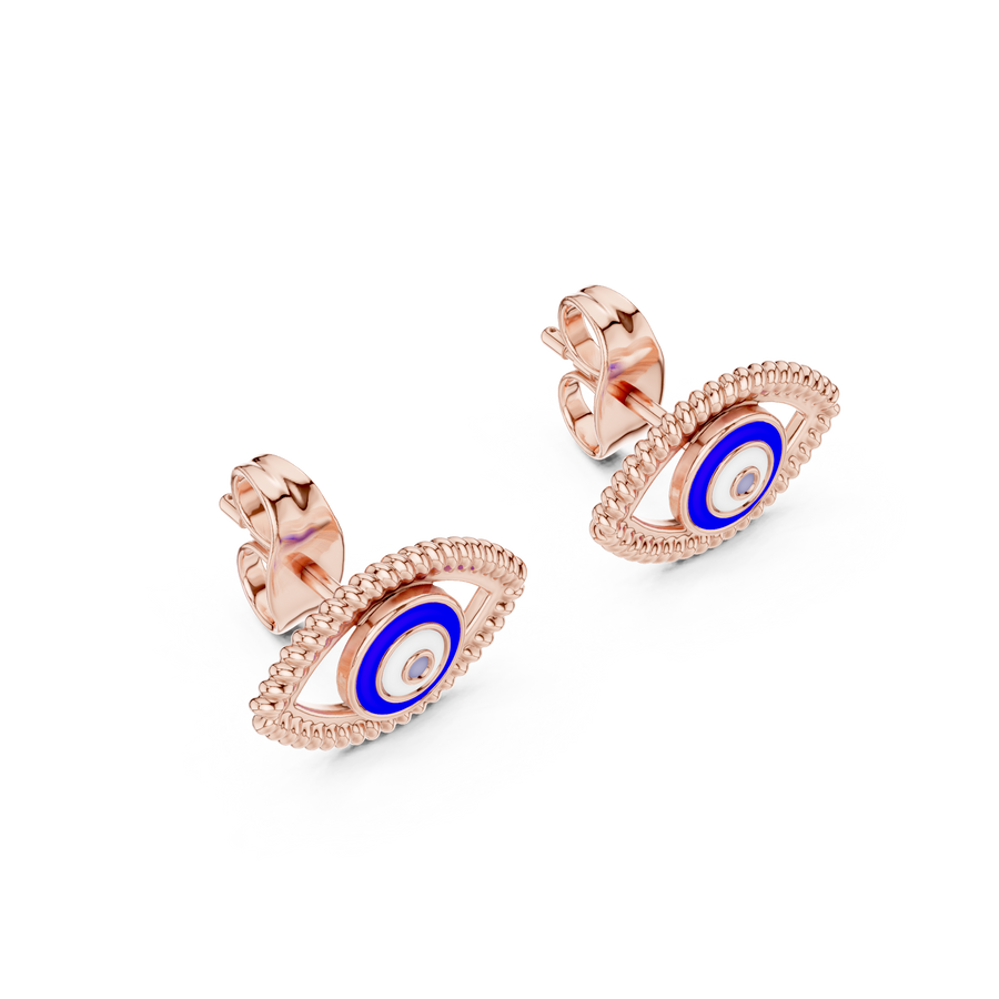 Aurevia Concentric Eye Stud Earrings
