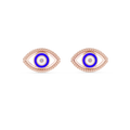 Aurevia Concentric Eye Stud Earrings
