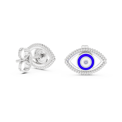 Aurevia Concentric Eye Stud Earrings - ZeeDiamonds