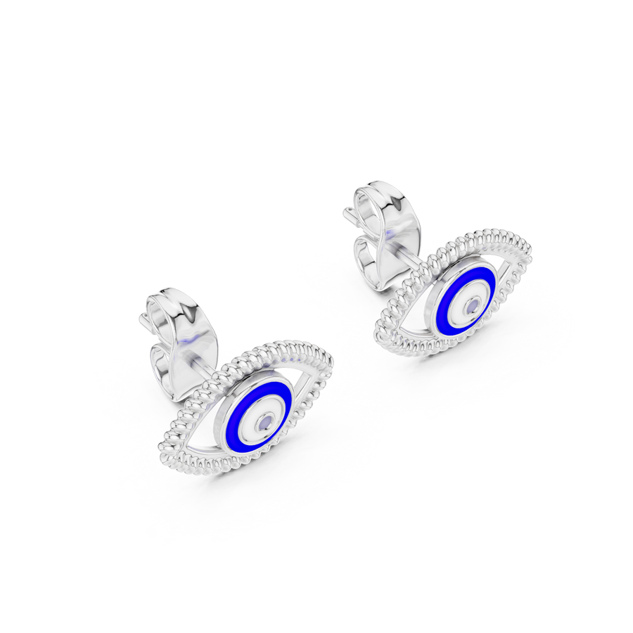 Aurevia Concentric Eye Stud Earrings