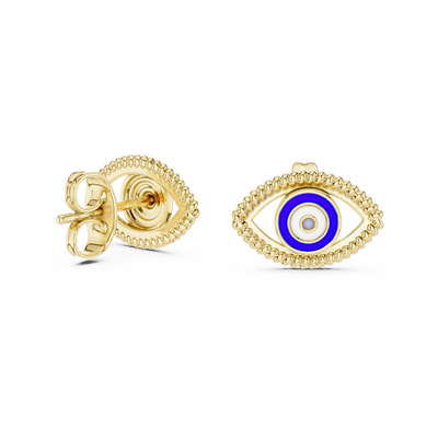 Aurevia Concentric Eye Stud Earrings - ZeeDiamonds