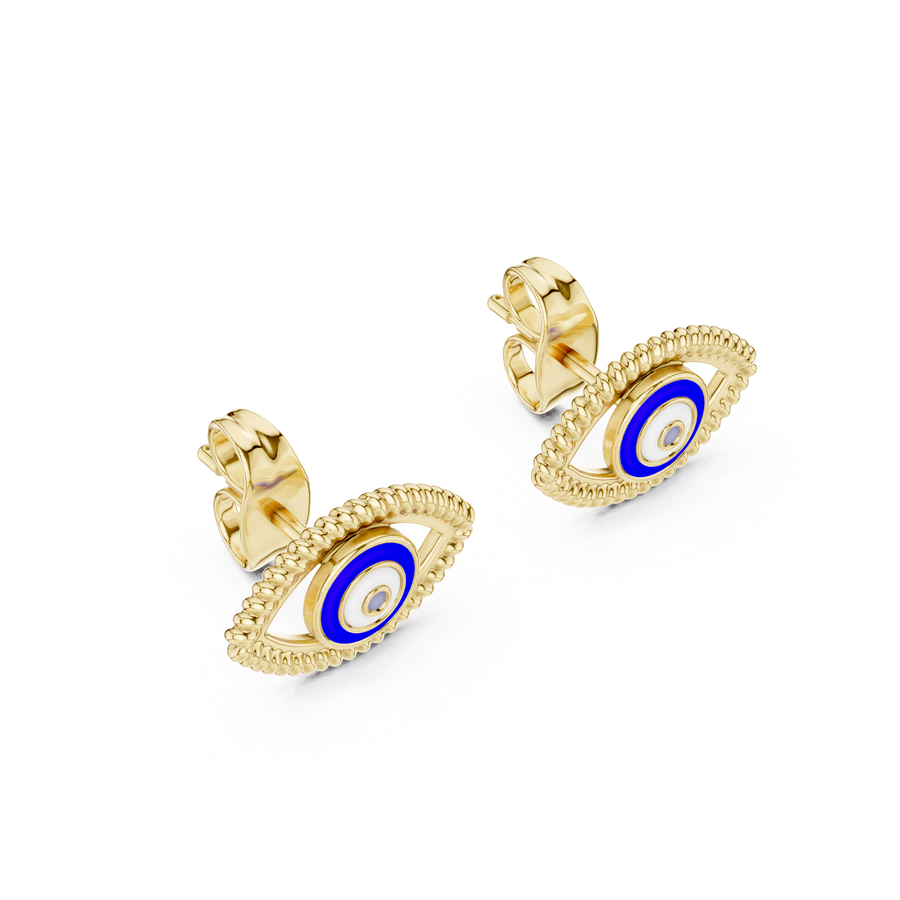 Aurevia Concentric Eye Stud Earrings